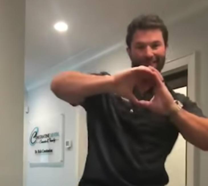 Dentist Goes Viral With Hilarious Take On 'My Feelings' Challenge