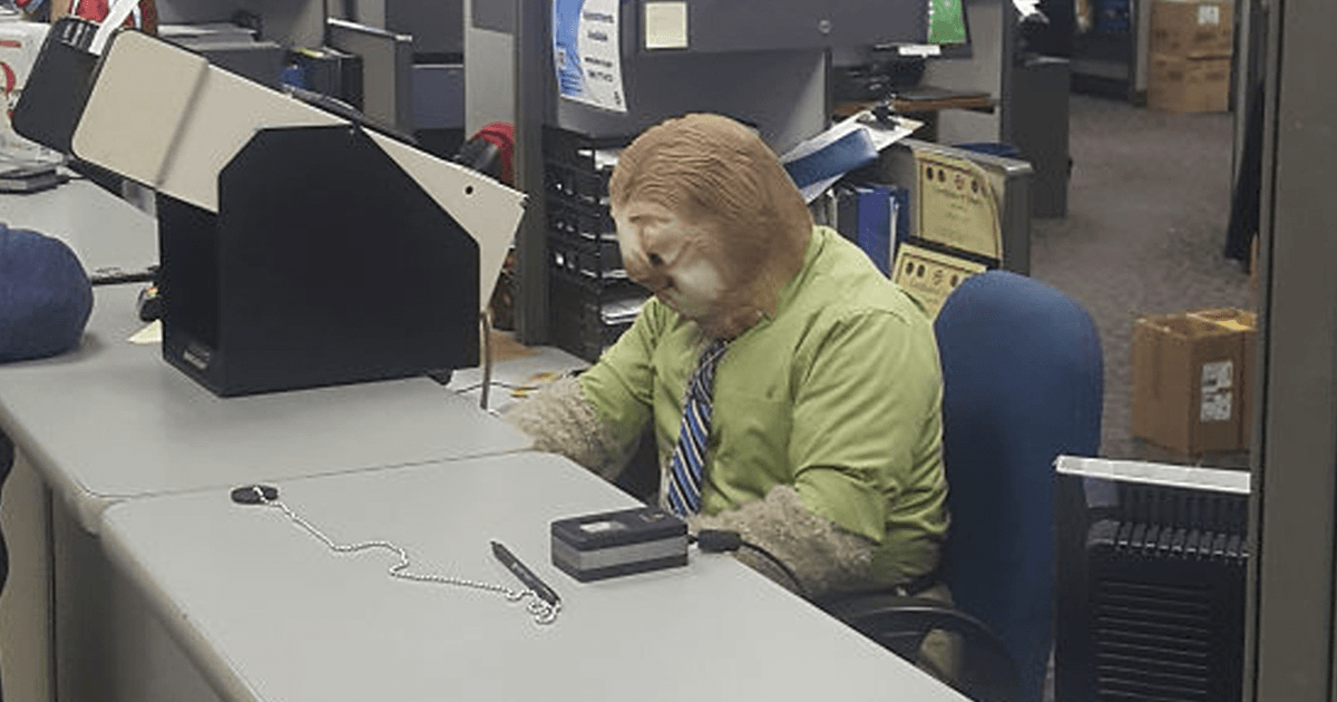 DMV Employee�s Halloween Costume Will Have You in Stitches
