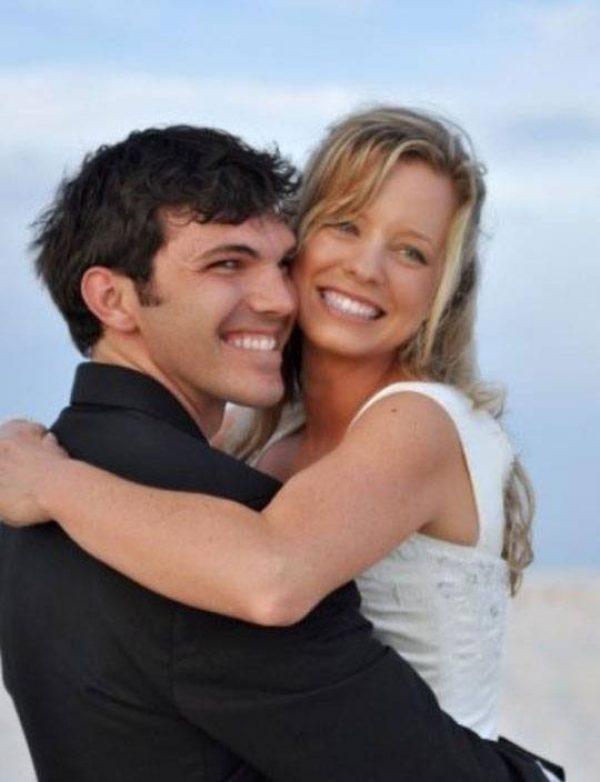 Mr. and Mrs. Keith Williams on Nov. 3, 2006 — a happy, healthy couple just starting out together on their life's journey