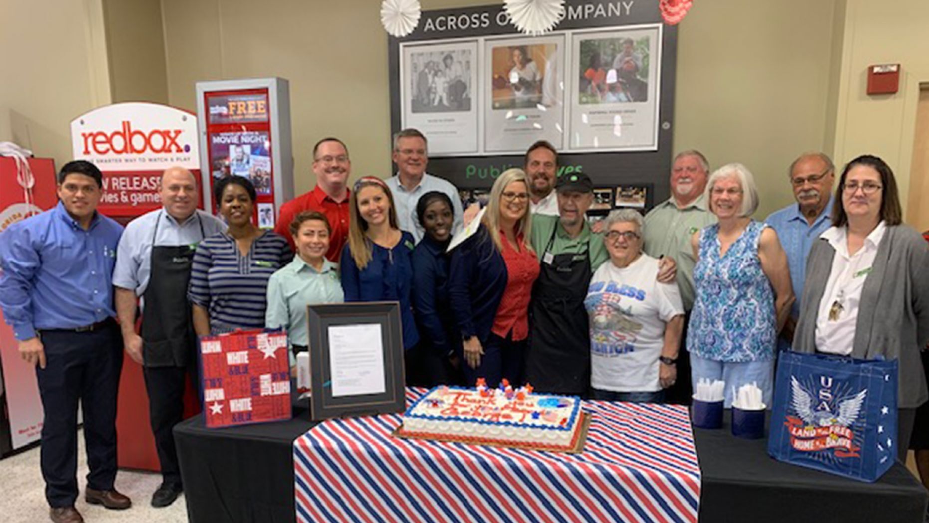 Korean War Veteran Is Honored At Publix Job For Armed Forces Day