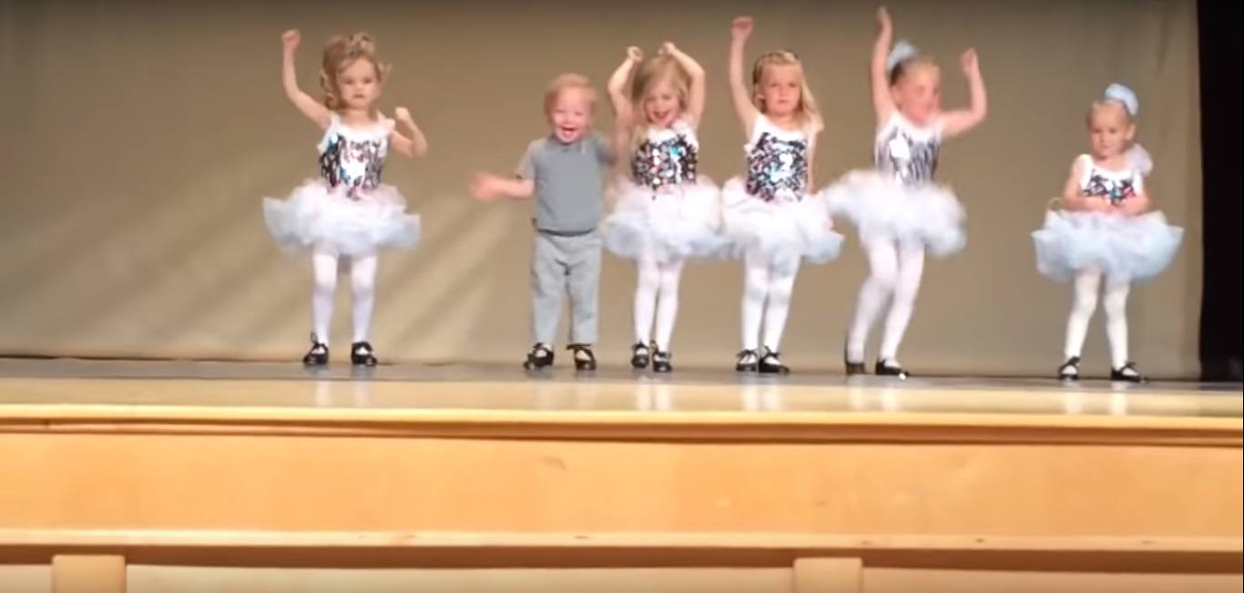 Toddler Interrupts Dance Recital To Show Off His Own Epic Moves