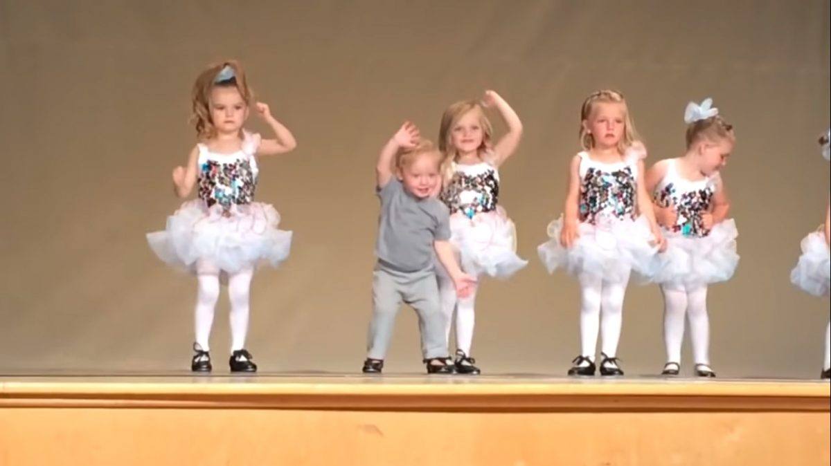 Toddler Interrupts Dance Recital To Show Off His Own Epic Moves