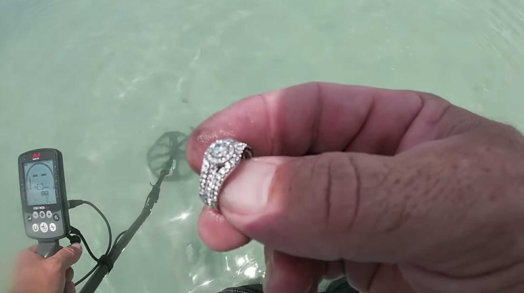 Florida Man Finds 10,000 Diamond Ring in the Ocean