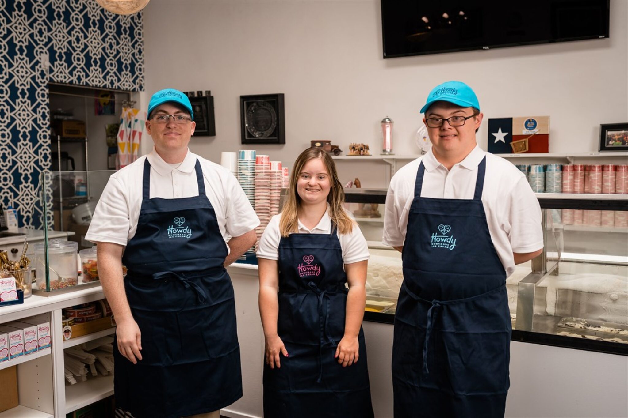Texas Ice Cream Shop That Employs Workers With Special Needs Saved From